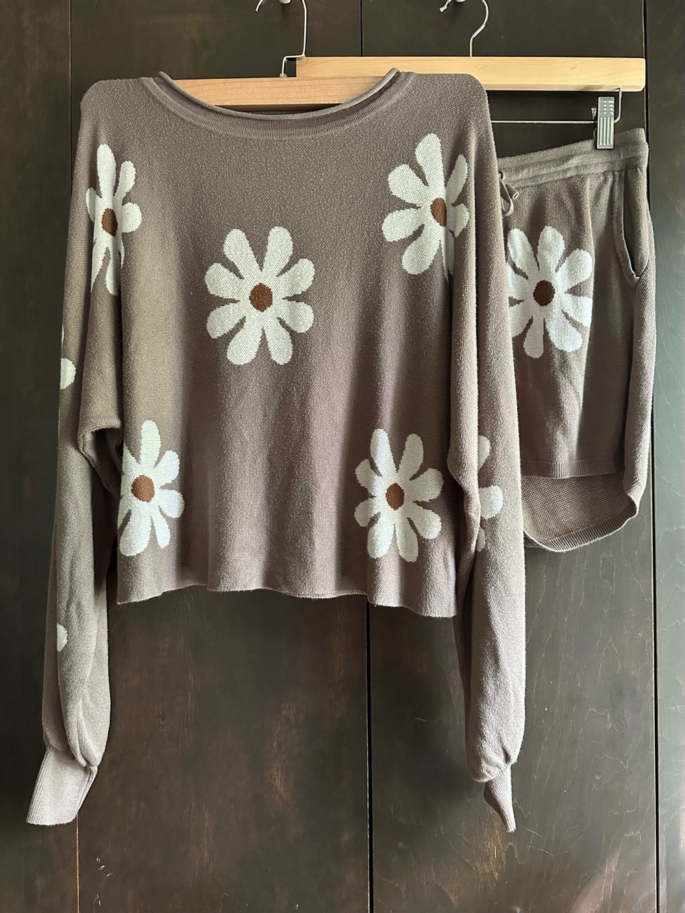Daisy Knit 2 Piece Sweater Set